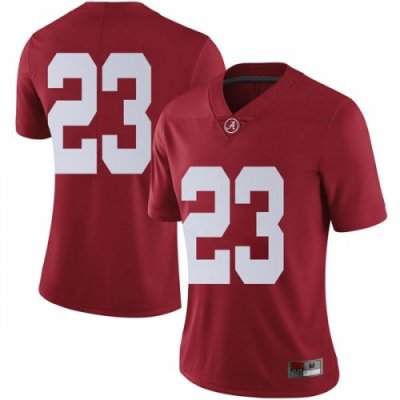 Women's Alabama Crimson Tide #23 Jarez Parks Crimson Limited NCAA College Football Jersey 2403ZTFM2